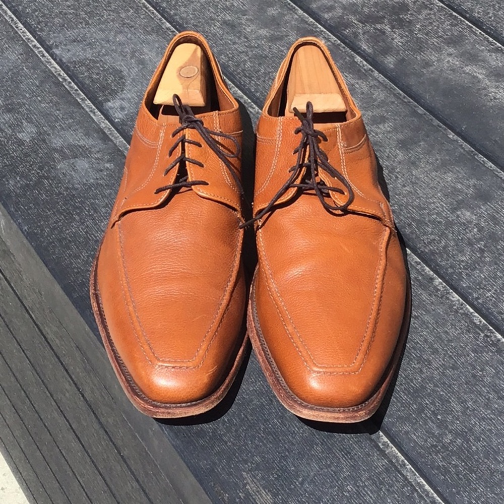 Allen Edmonds Jackson 12/D used leather shoes